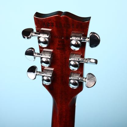 2013 Gibson Made in USA Les Paul Studio Deluxe II Cherry Burst Electric Guitar