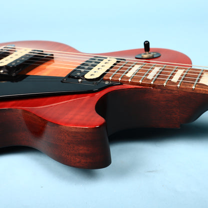 2013 Gibson Made in USA Les Paul Studio Deluxe II Cherry Burst Electric Guitar