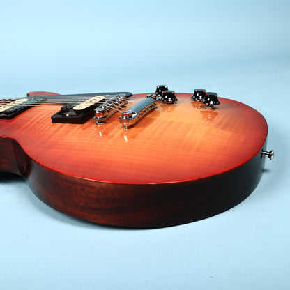 2013 Gibson Made in USA Les Paul Studio Deluxe II Cherry Burst Electric Guitar