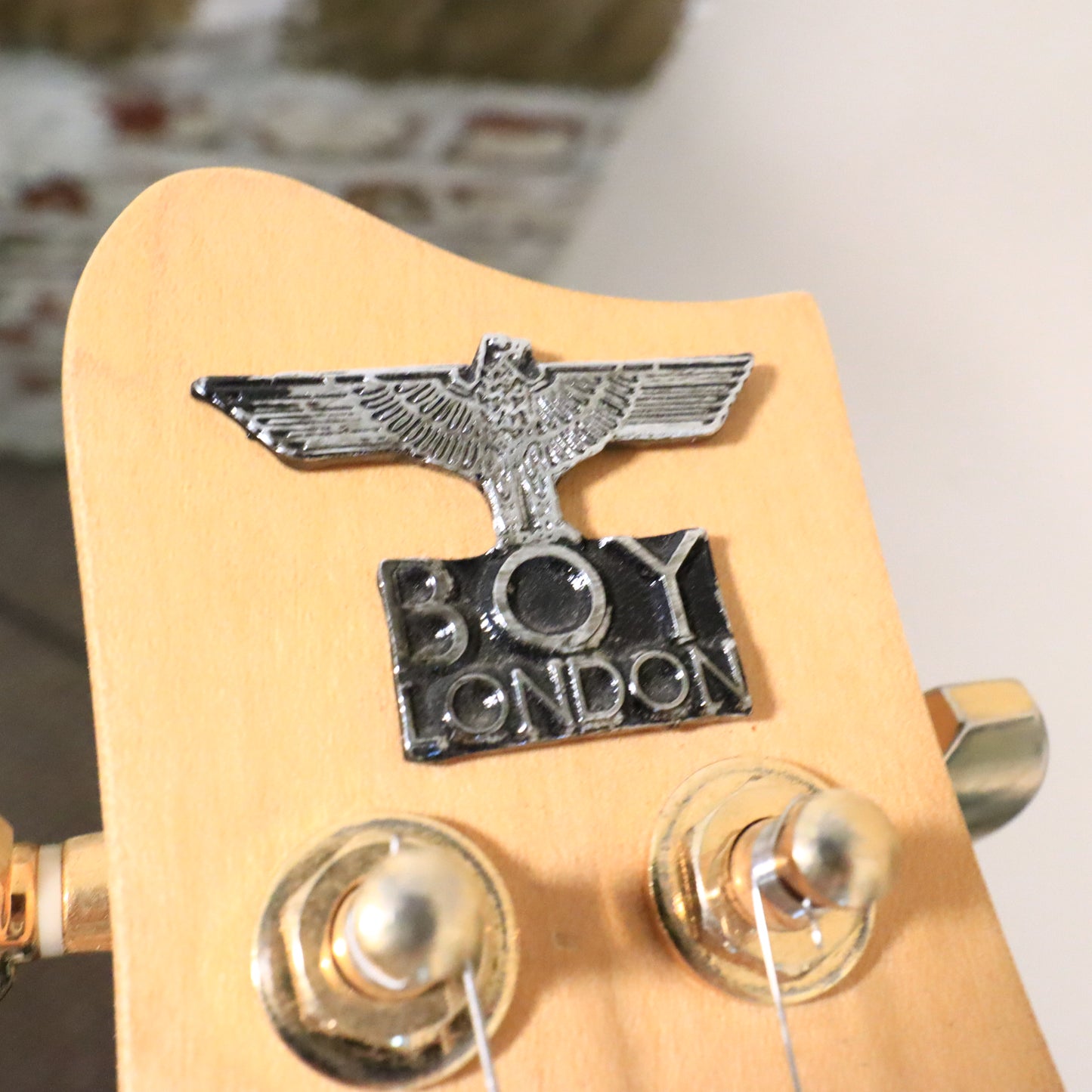 BOY London Promotional Made in Japan Natural Electric Guitar