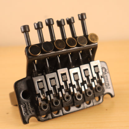 Vintage RARE Carvin Branded Stamped Kahler Steeler Tremolo Black Bridge