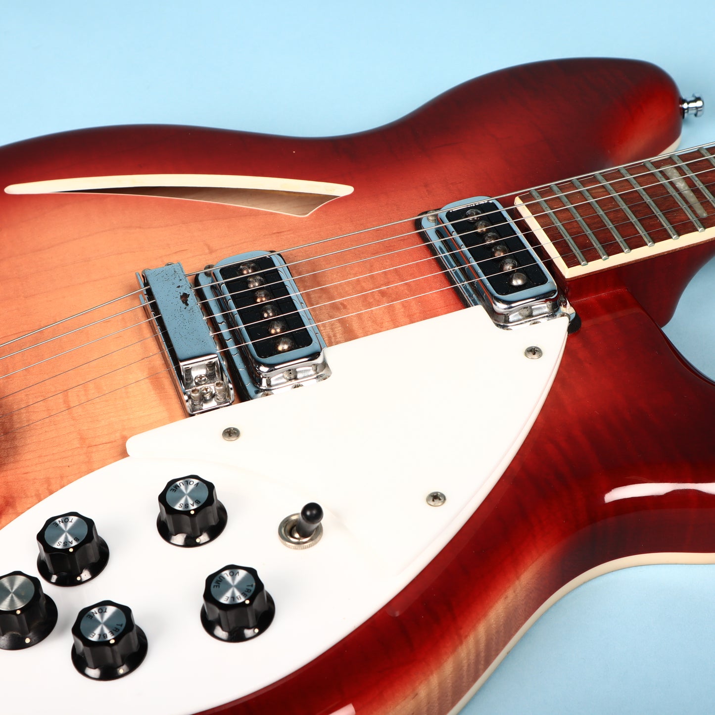 1996 Rickenbacker 360 FireGlo Sunburst Electric Guitar