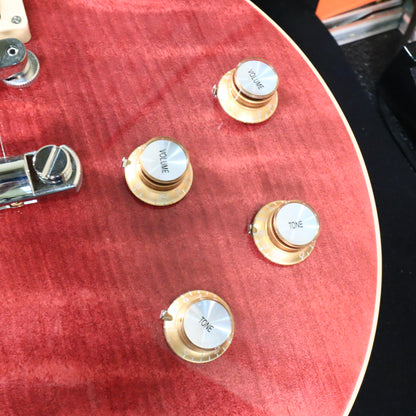 Gibson Les Paul Standard ‘50s Figured Top Electric Guitar Translucent Fuchsia