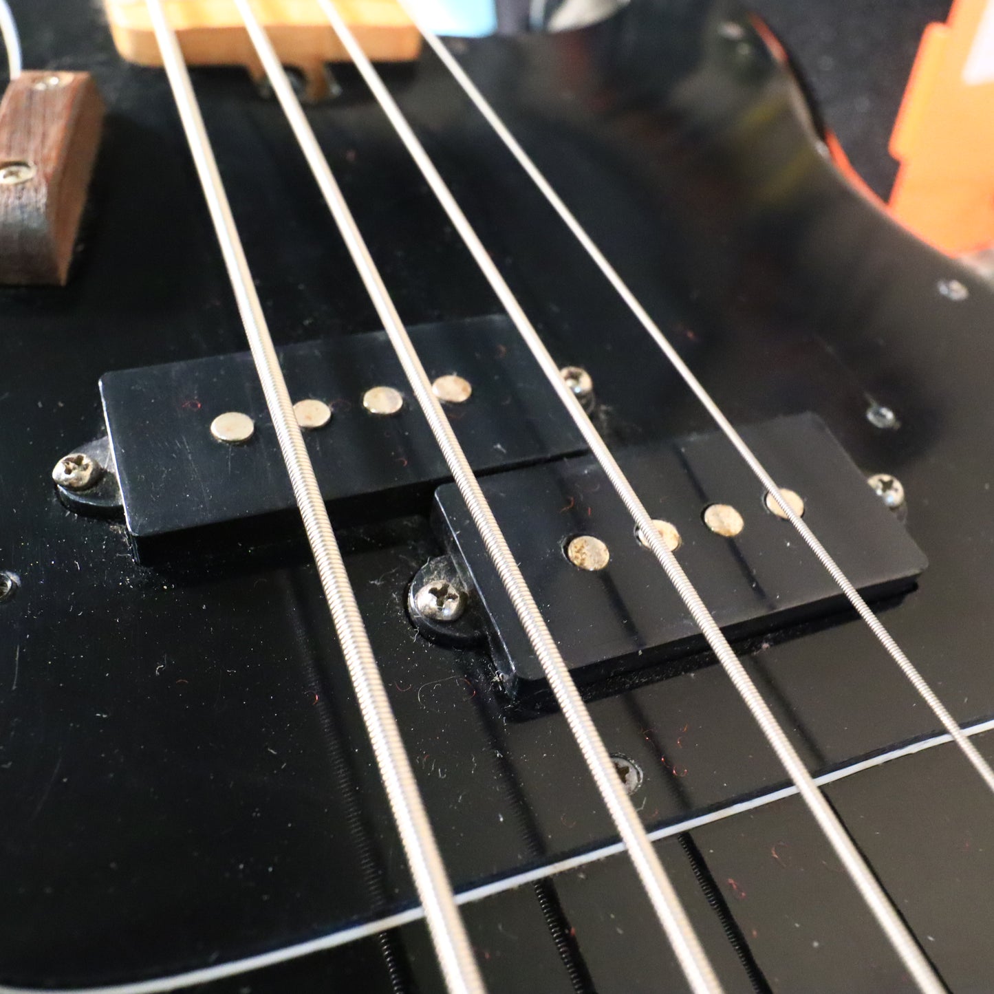 1970s Memphis P Bass Guitar Precision Black