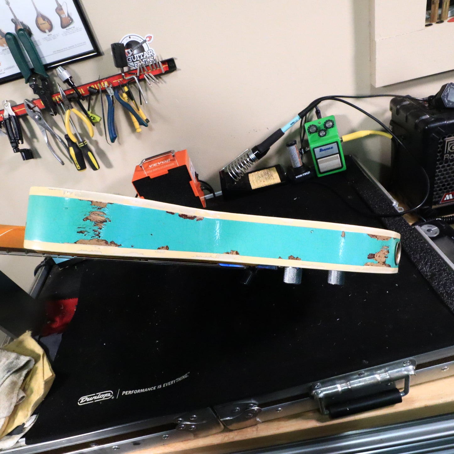 2020 Fender Custom Shop 60 HS Telecaster Custom Heavy Relic Sea Foam Green L.E.