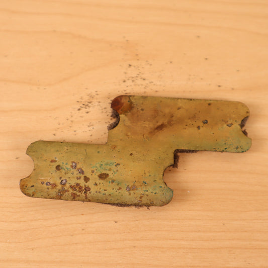 1966 Fender P-Bass Precision Grounding Brass Plate