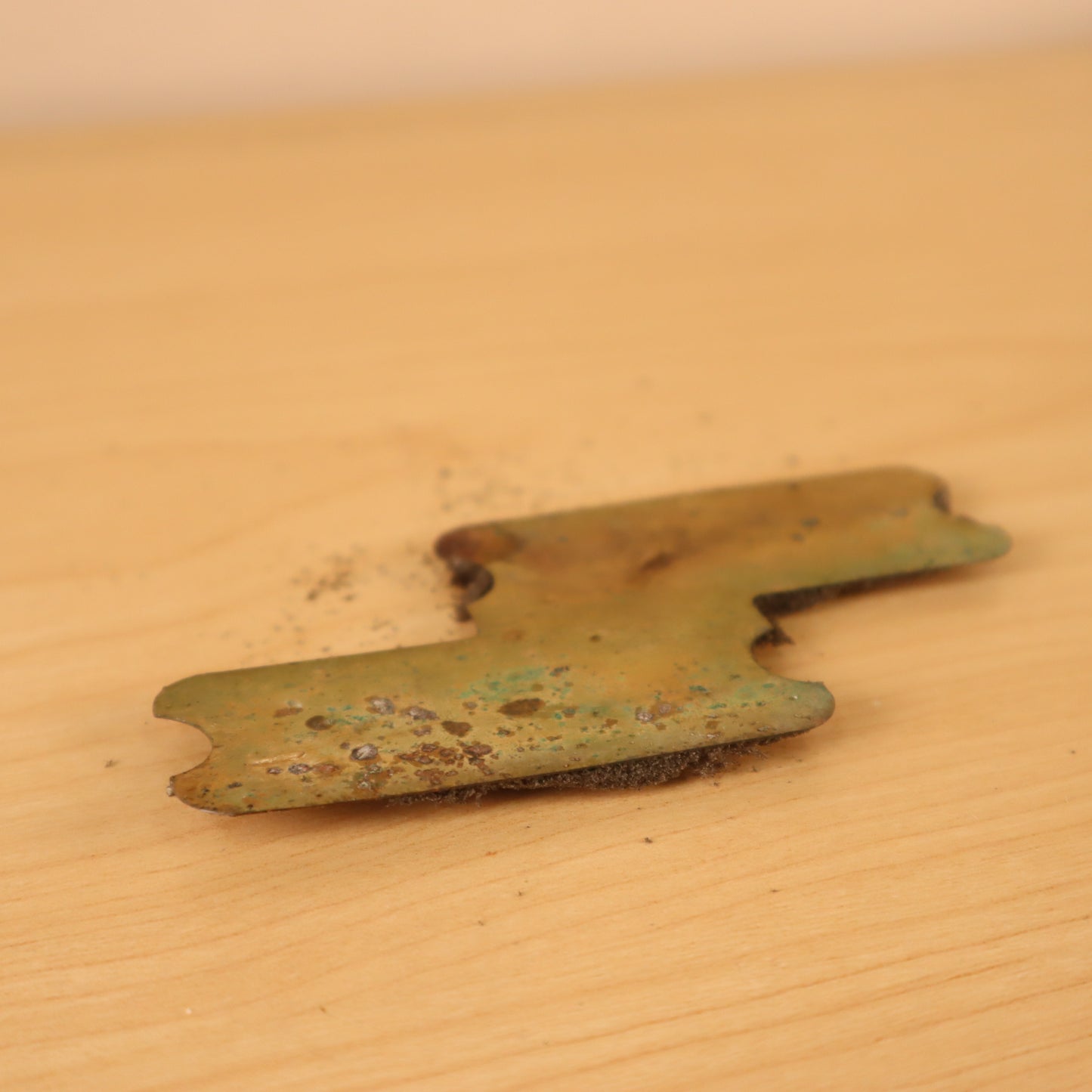 1966 Fender P-Bass Precision Grounding Brass Plate
