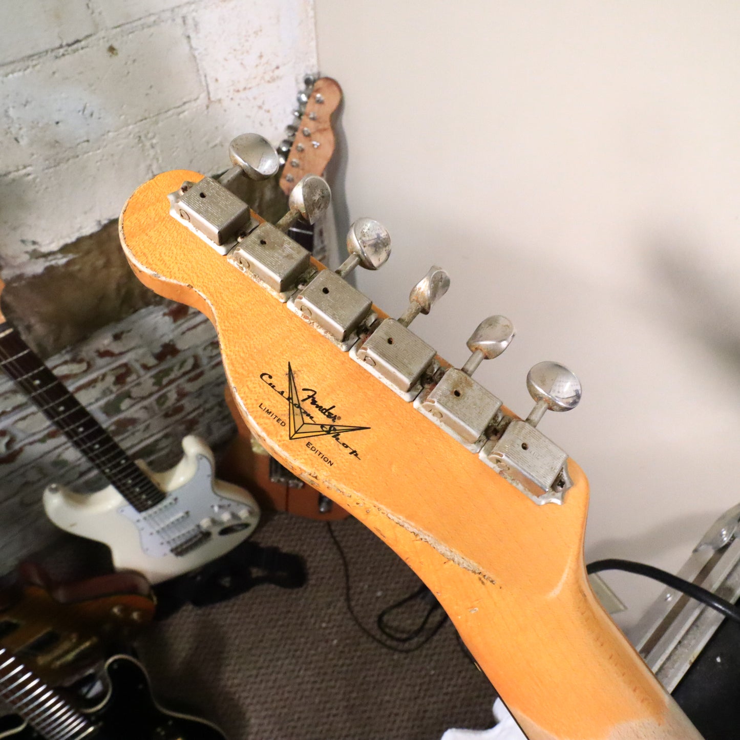 2020 Fender Custom Shop 60 HS Telecaster Custom Heavy Relic Sea Foam Green L.E.