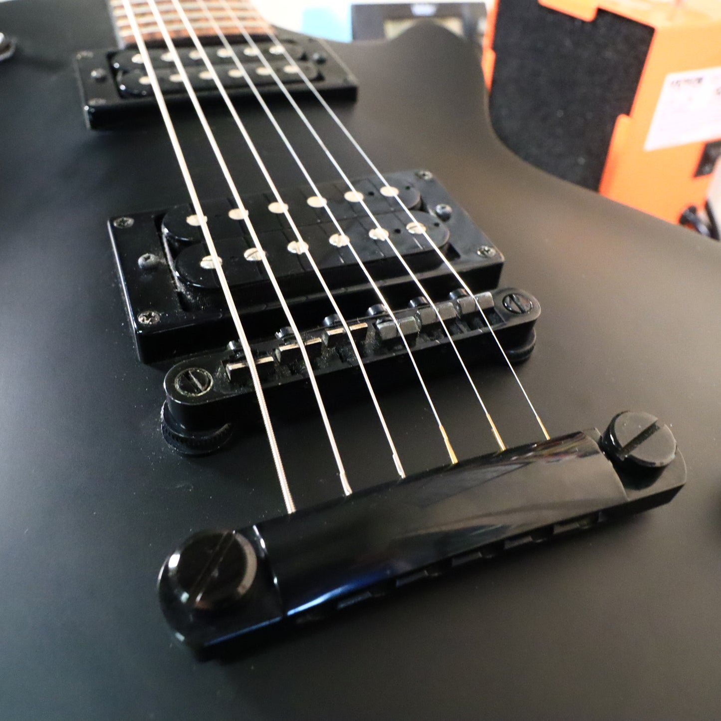 Epiphone Goth Les Paul Studio (HH) Electric Guitar Matte Black