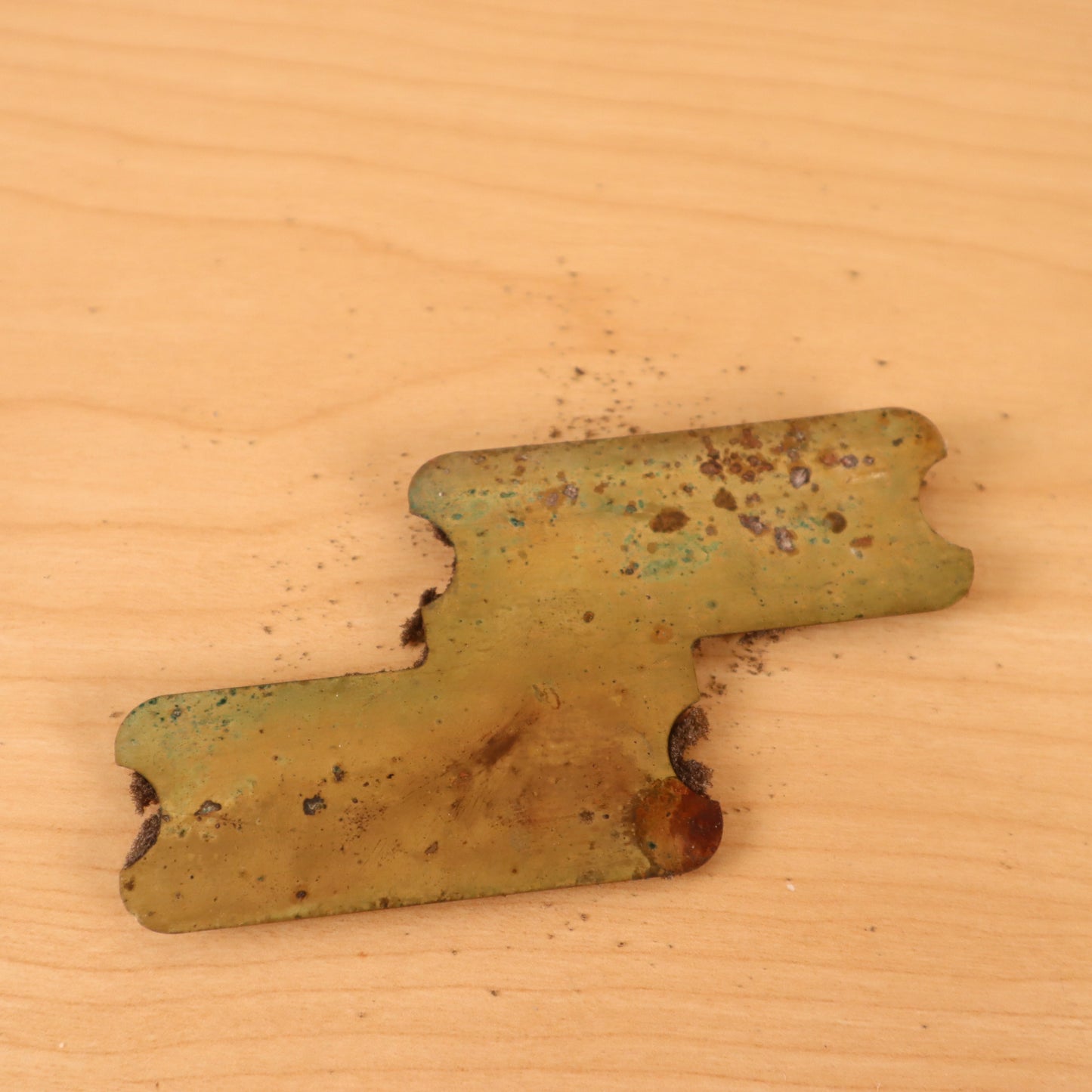 1966 Fender P-Bass Precision Grounding Brass Plate