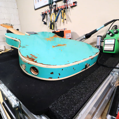 2020 Fender Custom Shop 60 HS Telecaster Custom Heavy Relic Sea Foam Green L.E.