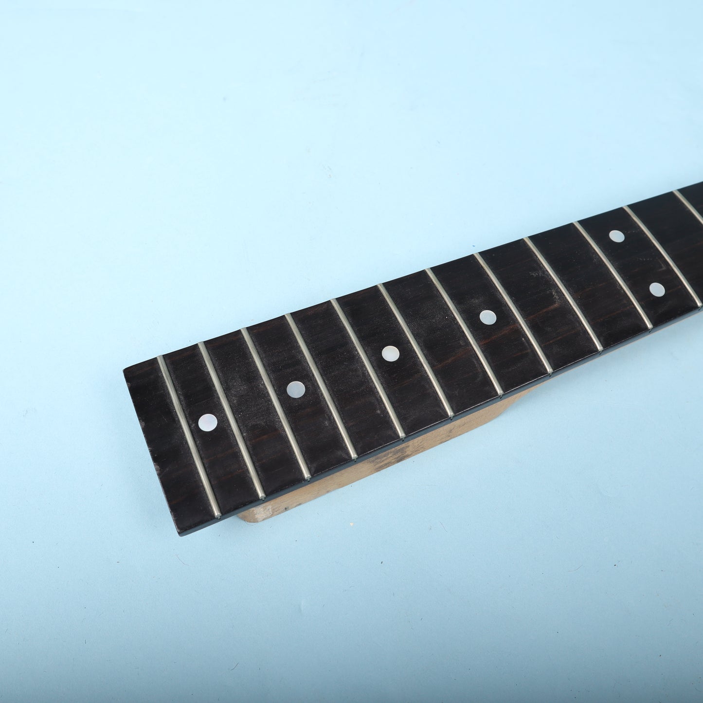 90s Warmoth Precision Bass Neck Ebony Mother of Pearl Inlays