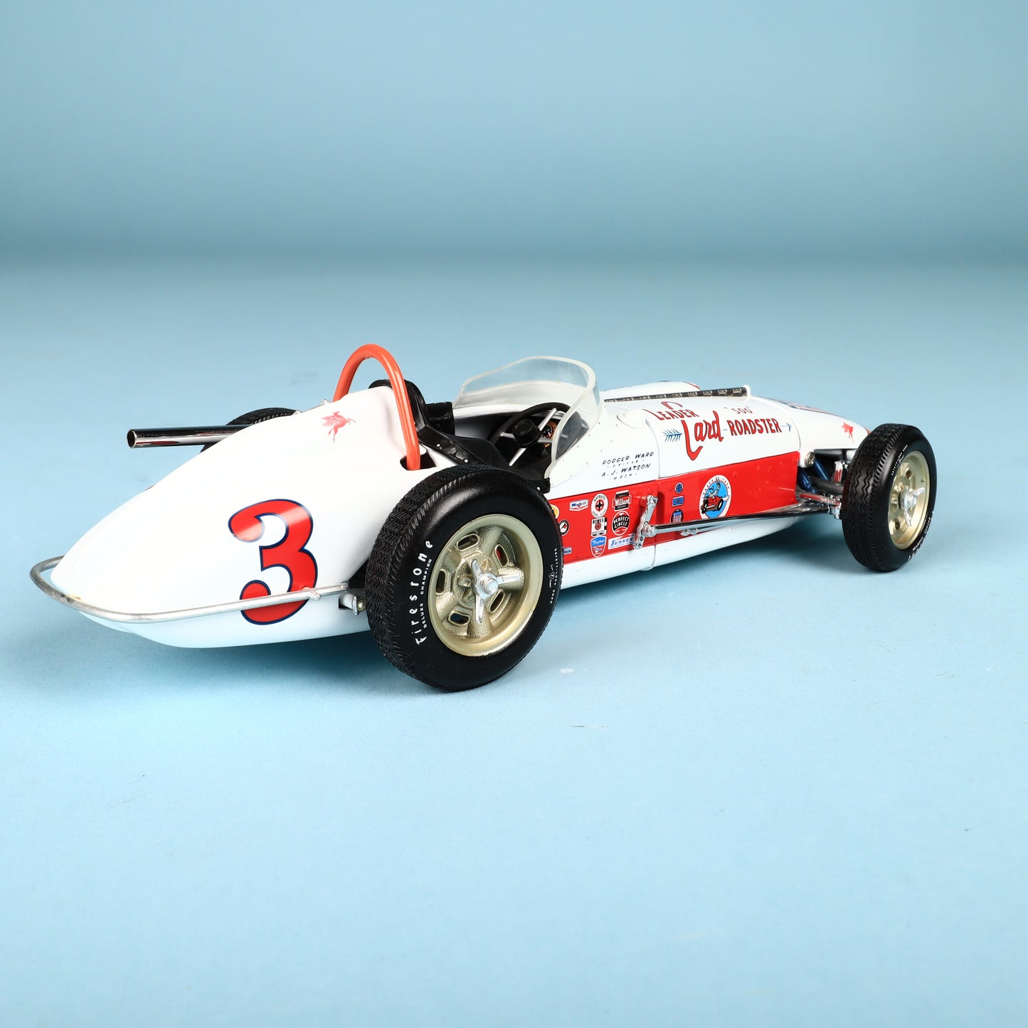 Watson Roadster Carousel1 1962 INDY 500 Winner Lead Car #3 Rodger Ward