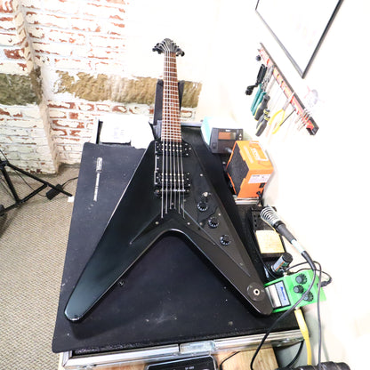 Epiphone 1958 Gothic FLYING-V Electric Guitar Pitch Black