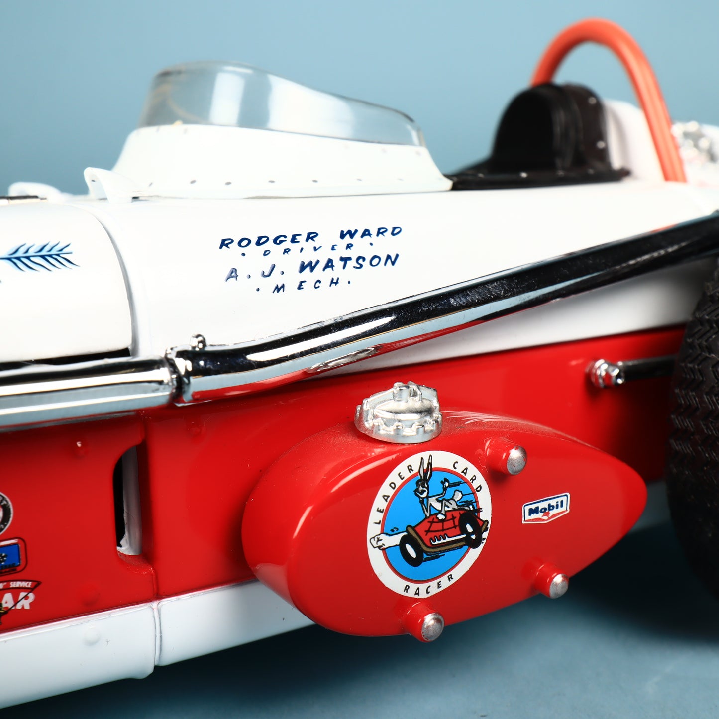 Watson Roadster Carousel1 1962 INDY 500 Winner Lead Car #3 Rodger Ward