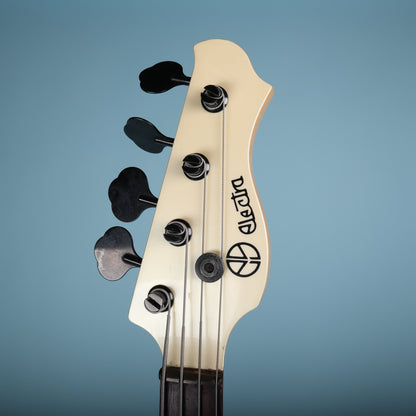 1984 Electra Westone Phoenix Bass Guitar - White Quarter Pounder