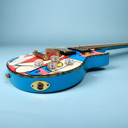 Doraemon by ESP Japan 80th Anniversary Solid Body Blue
