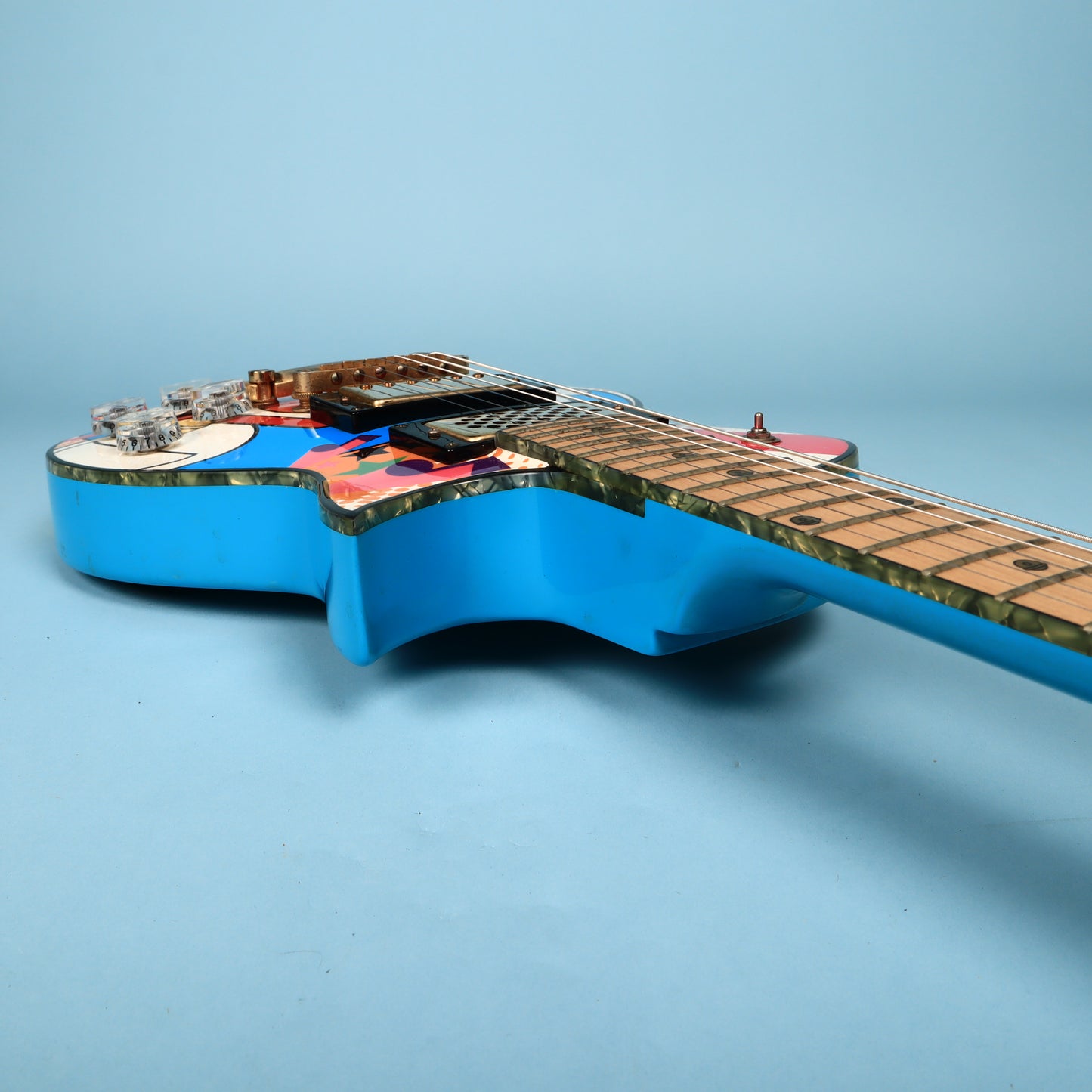 Doraemon by ESP Japan 80th Anniversary Solid Body Blue