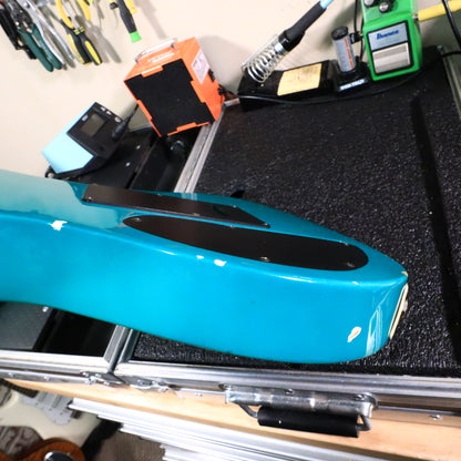 1988 RG-140 Ibanez Aquamarine AQ Korea Electric Guitar