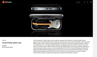 1 of 1 Fender Custom Shop InCase Case Stratocaster Telecaster InCase