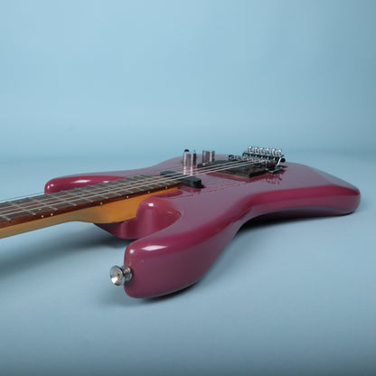 Westone Japan Superstrat in Magenta Reverse Headstock