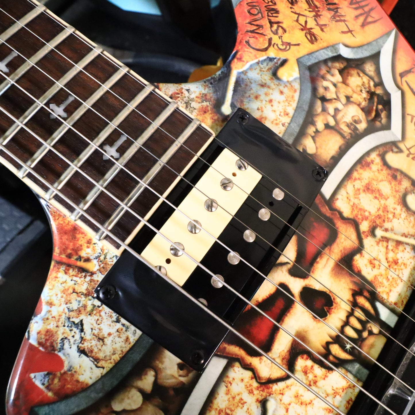 2010 Dean Dime-Bonics ML “Getcha Pull” Electric Guitar