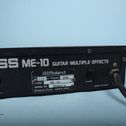 Vintage 1994 Boss ME-10 Guitar Multiple Effects Pedal Made in Japan