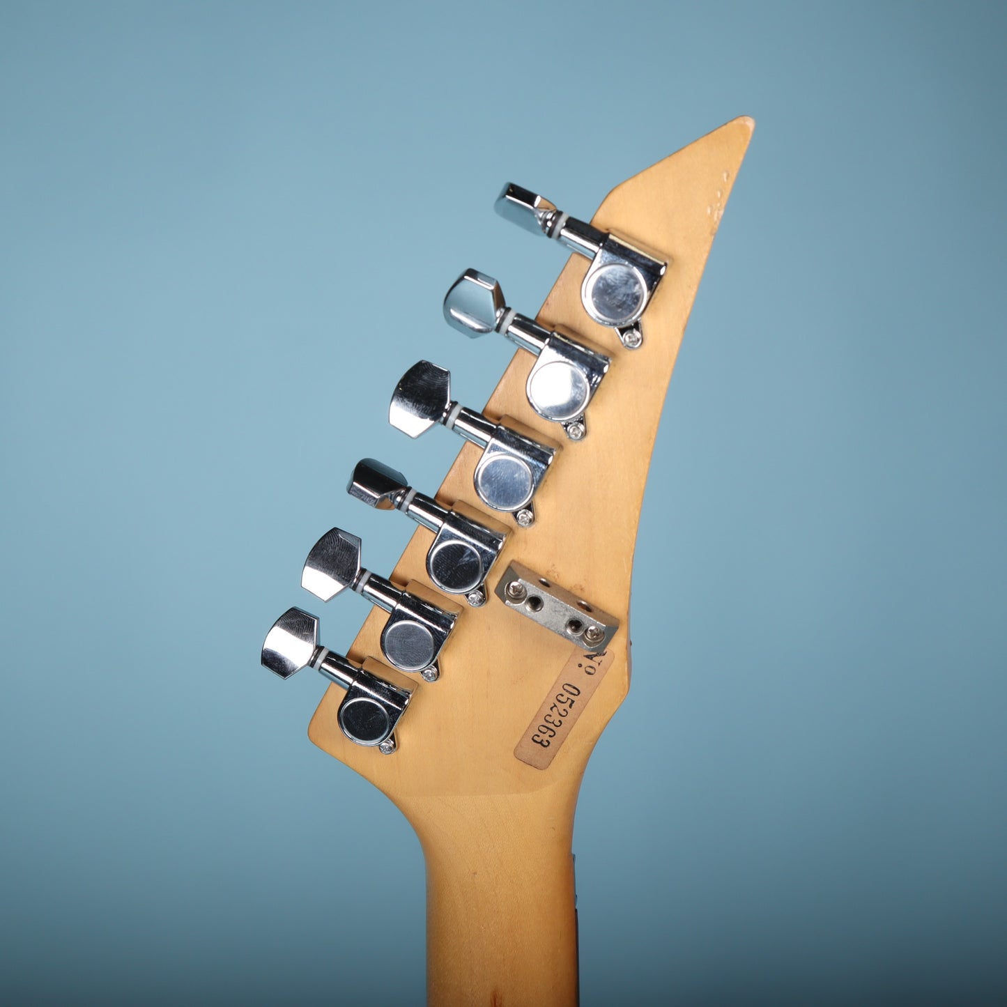 Westone Japan Superstrat in Magenta Reverse Headstock