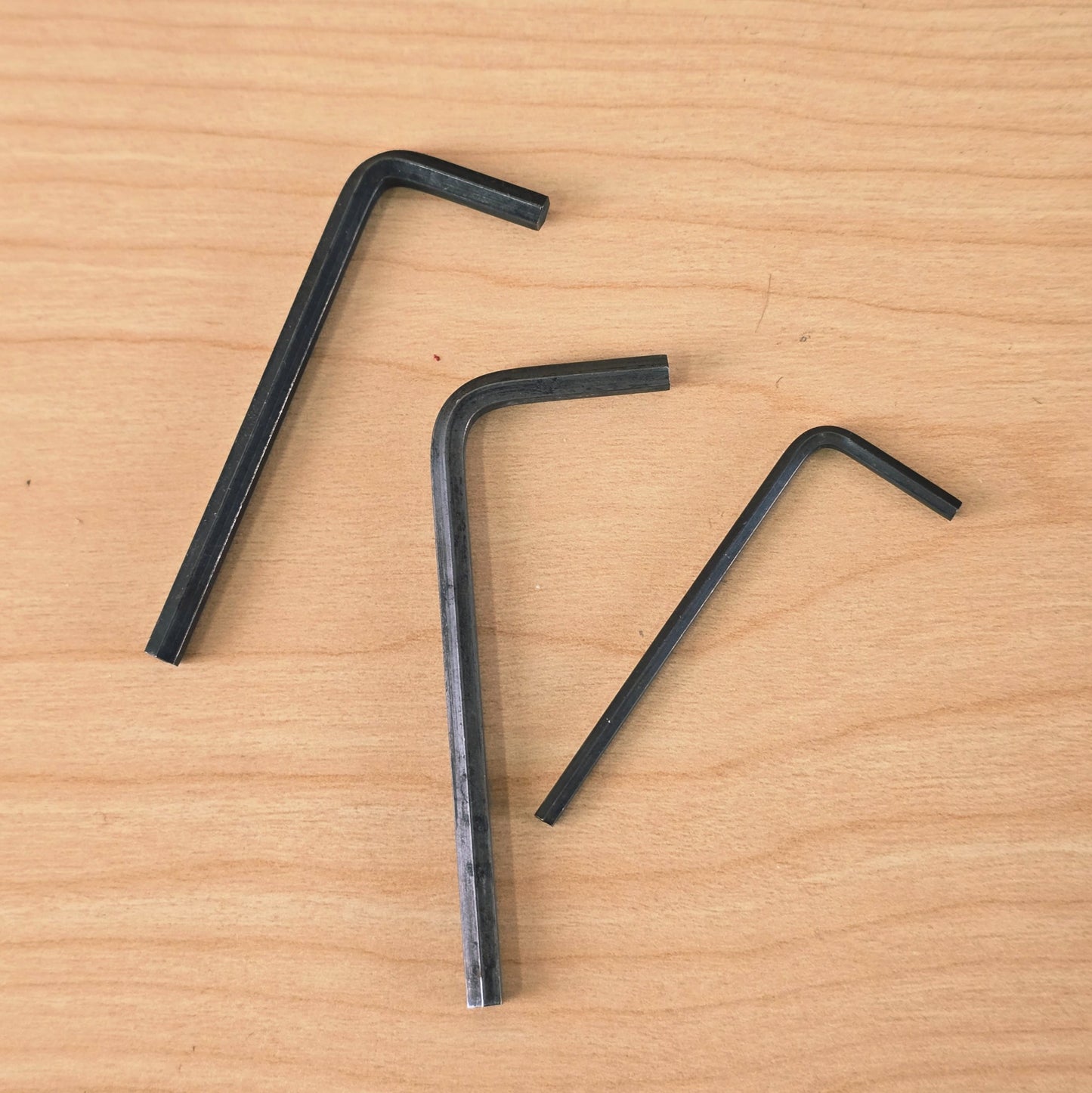 1989 Vintage PRS Set of 3 Guitar Hex Key Allen Wrenches for Bridge and Truss Rod