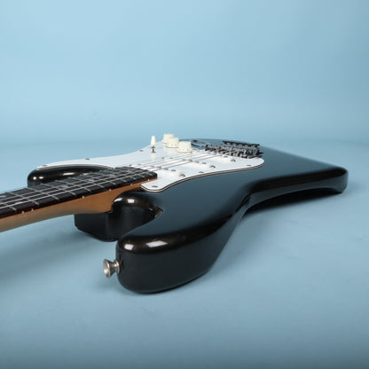 1989 Fender MIJ Stratocaster Black Flake Floating Tremolo