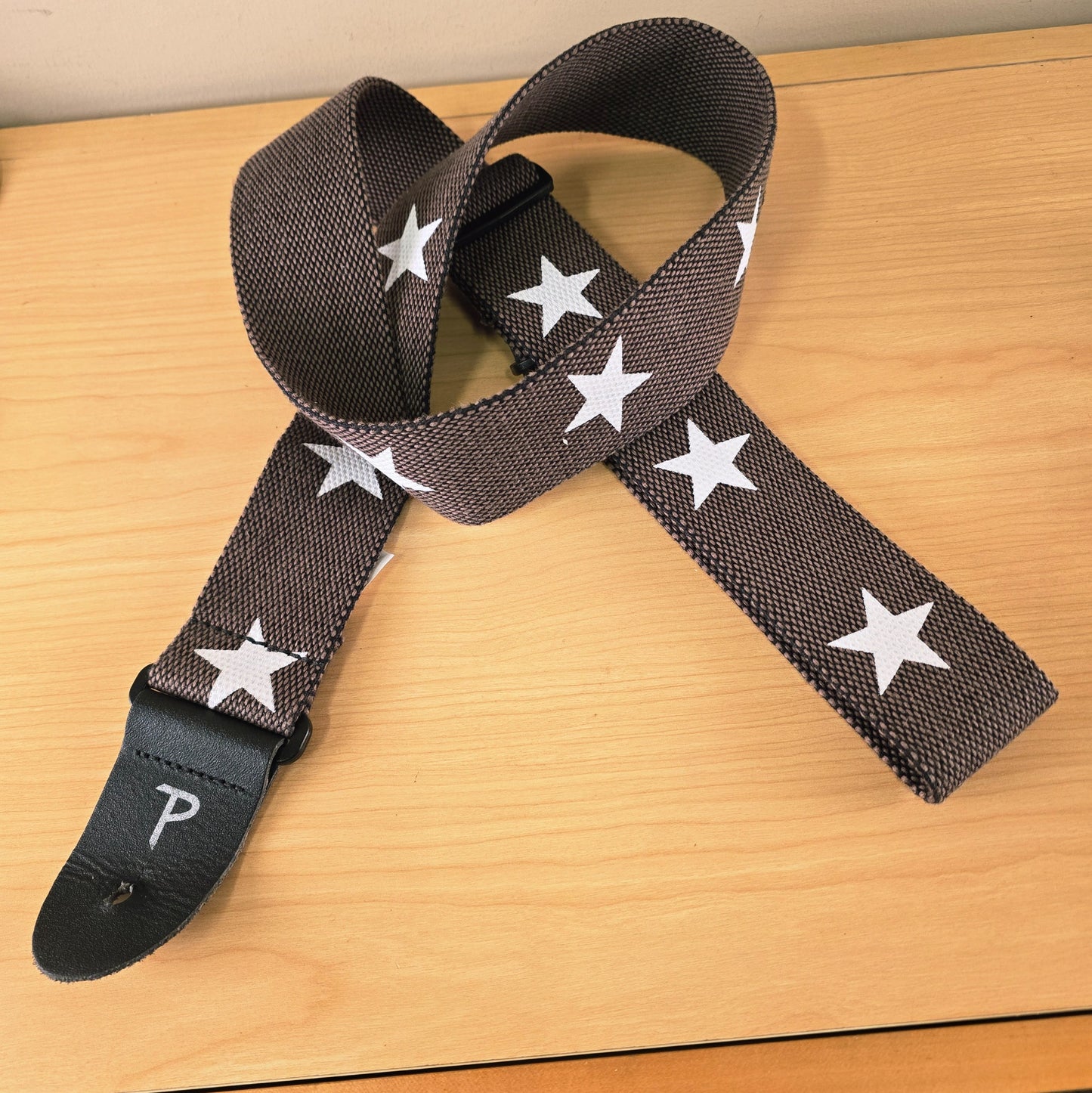 Perri's Leathers CWS20-6528 2" Polyester Guitar Strap - White Stars