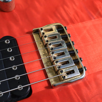 2011 Marchione Neck-Through Electric Guitar Transparent Red