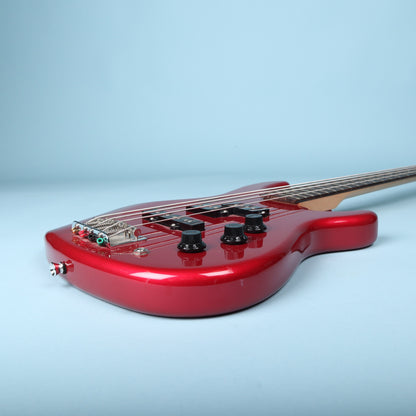 Fender MB-4 Modern Bass Chrome Red Made in Japan MIJ 32" Medium-Scale