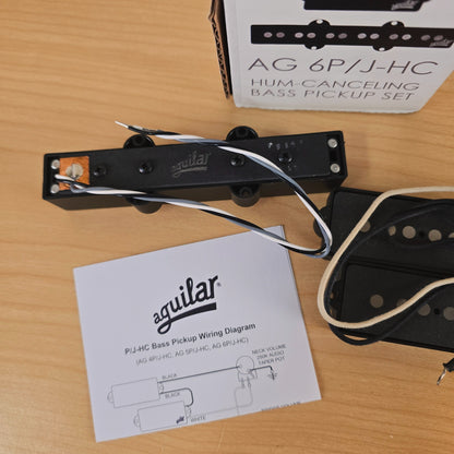 Aguilar AG 6P/J-HC Hum-Canceling 6-String P/J Bass Pickup Set