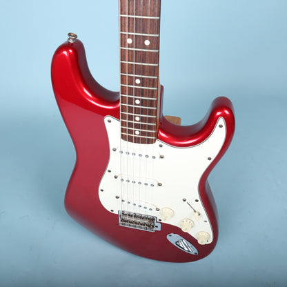 1998 Fender Deluxe Powerhouse Stratocaster Electric Guitar Red
