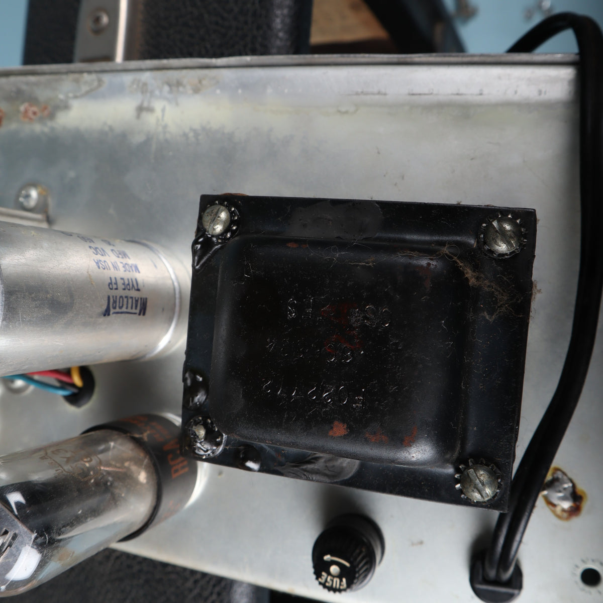 Schumacher output transformer stamped 022905 and 606-8-26.