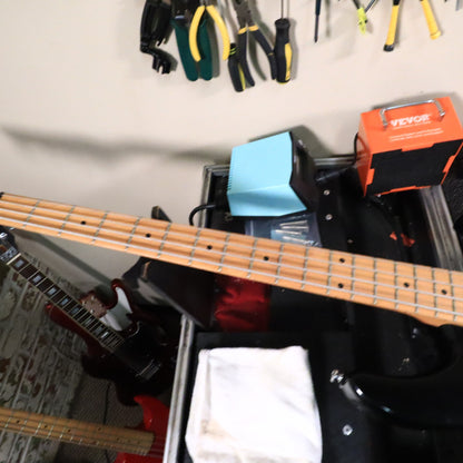 Ibanez 1995 TR Series TRB80 PJ Electric Bass Guitar Black