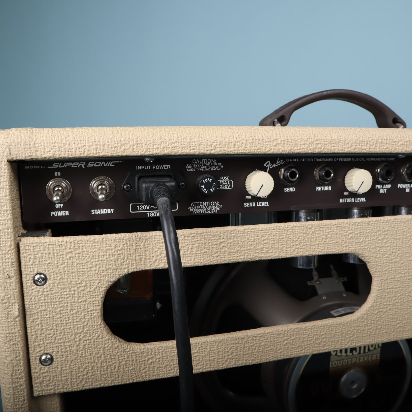 Fender Super-Sonic 112 60-Watt 1x12 Tube Guitar Combo Amp Blonde