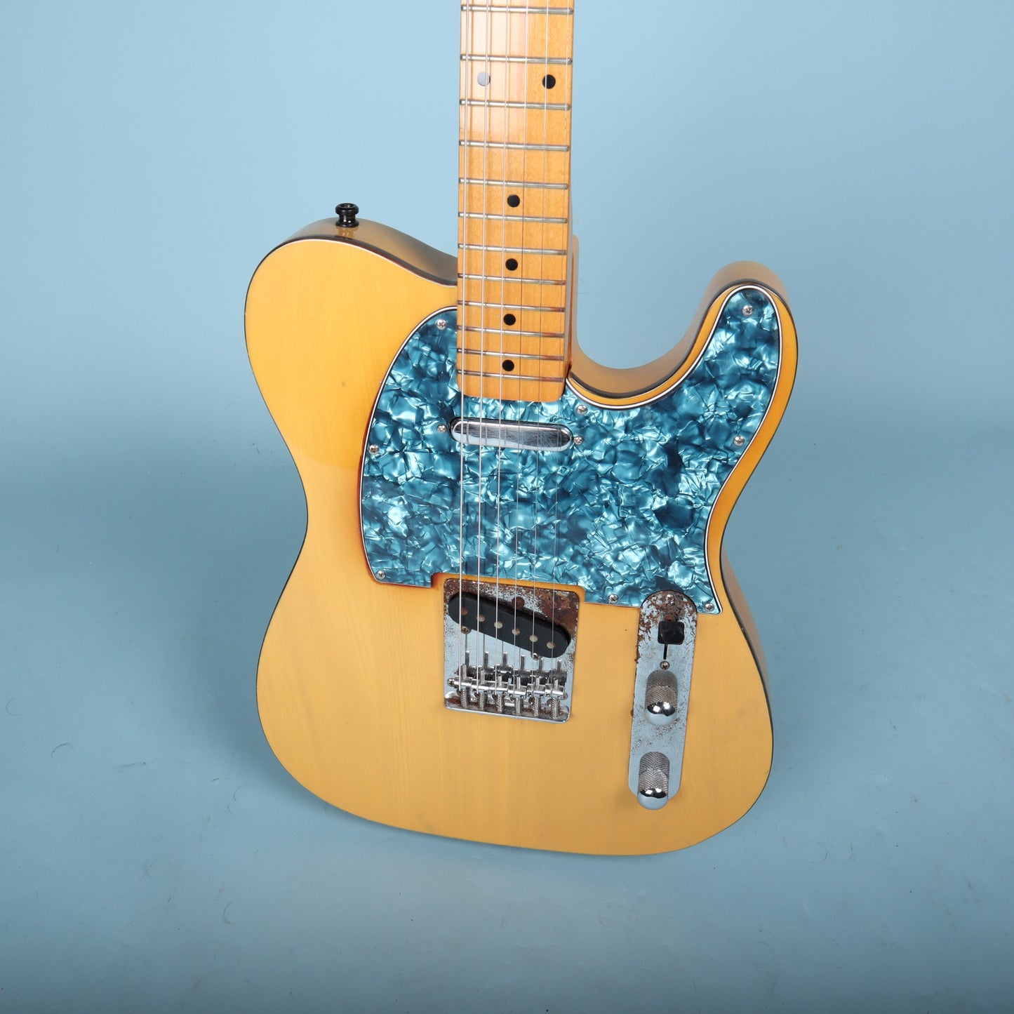 1980's Electra Telecaster Tele Maple Neck Electric Guitar