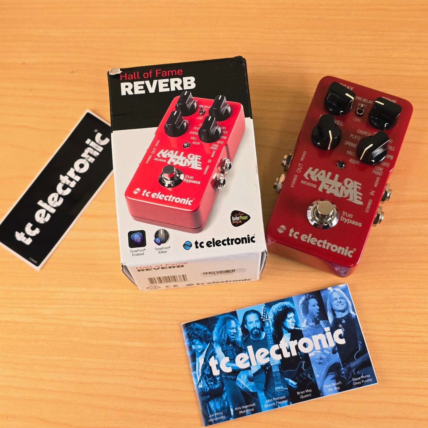 TC Electronic Hall of Fame Reverb Pedal with Original Box