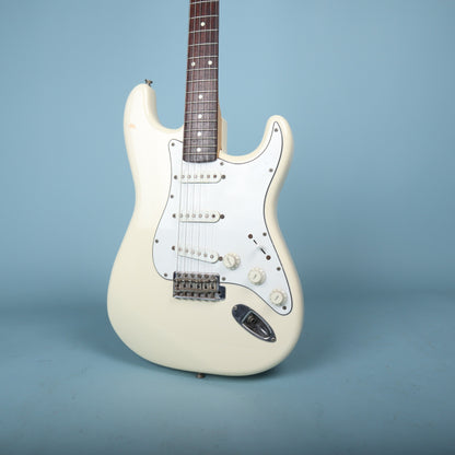Squier Stratocaster MIJ 1986 Rosewood Fretboard Olympic White