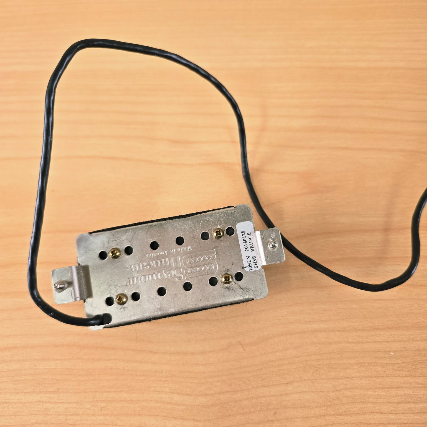 2014 Seymour Duncan SH-8b Invader Bridge Humbucker Pickup White