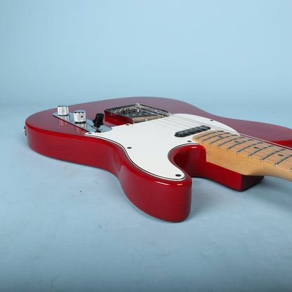 1992 G&L USA ASAT Classic Transparent Red Maple Neck