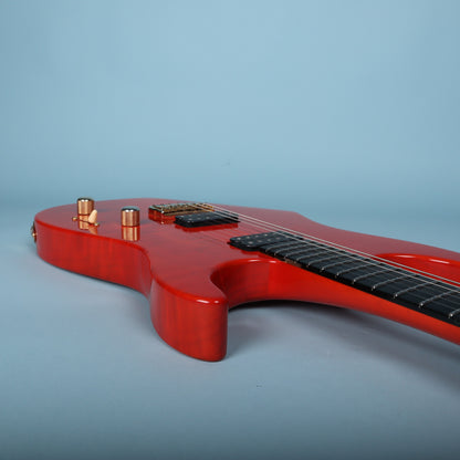 2011 Marchione Neck-Through Electric Guitar Transparent Red