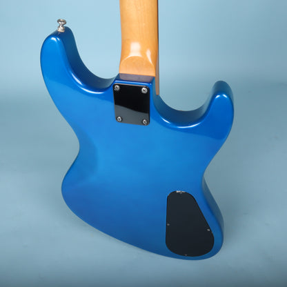 Angled view of the rear body showing contours and finish