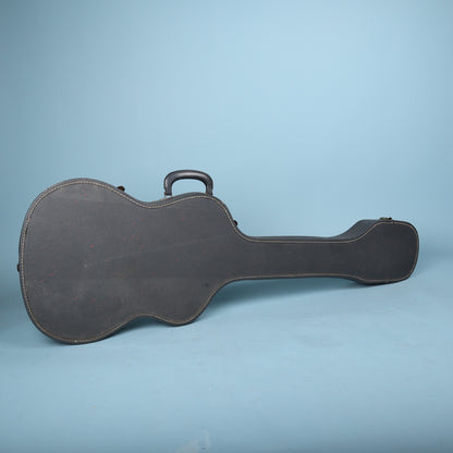 Vintage Hagstrom H-8 8 String Bass Guitar Hardshell Case Orange Interior
