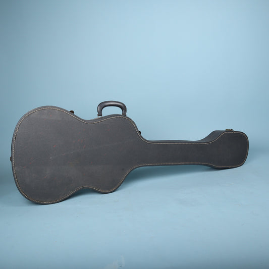 Vintage Hagstrom H-8 8 String Bass Guitar Hardshell Case Orange Interior