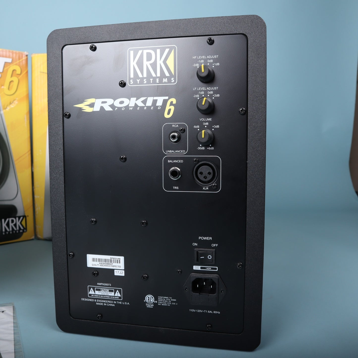 KRK Rokit 6 G3 Powered Studio Monitors (Pair) with Boxes