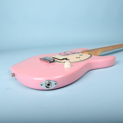 2006 Squier Hello Kitty Stratocaster Pink Electric Guitar