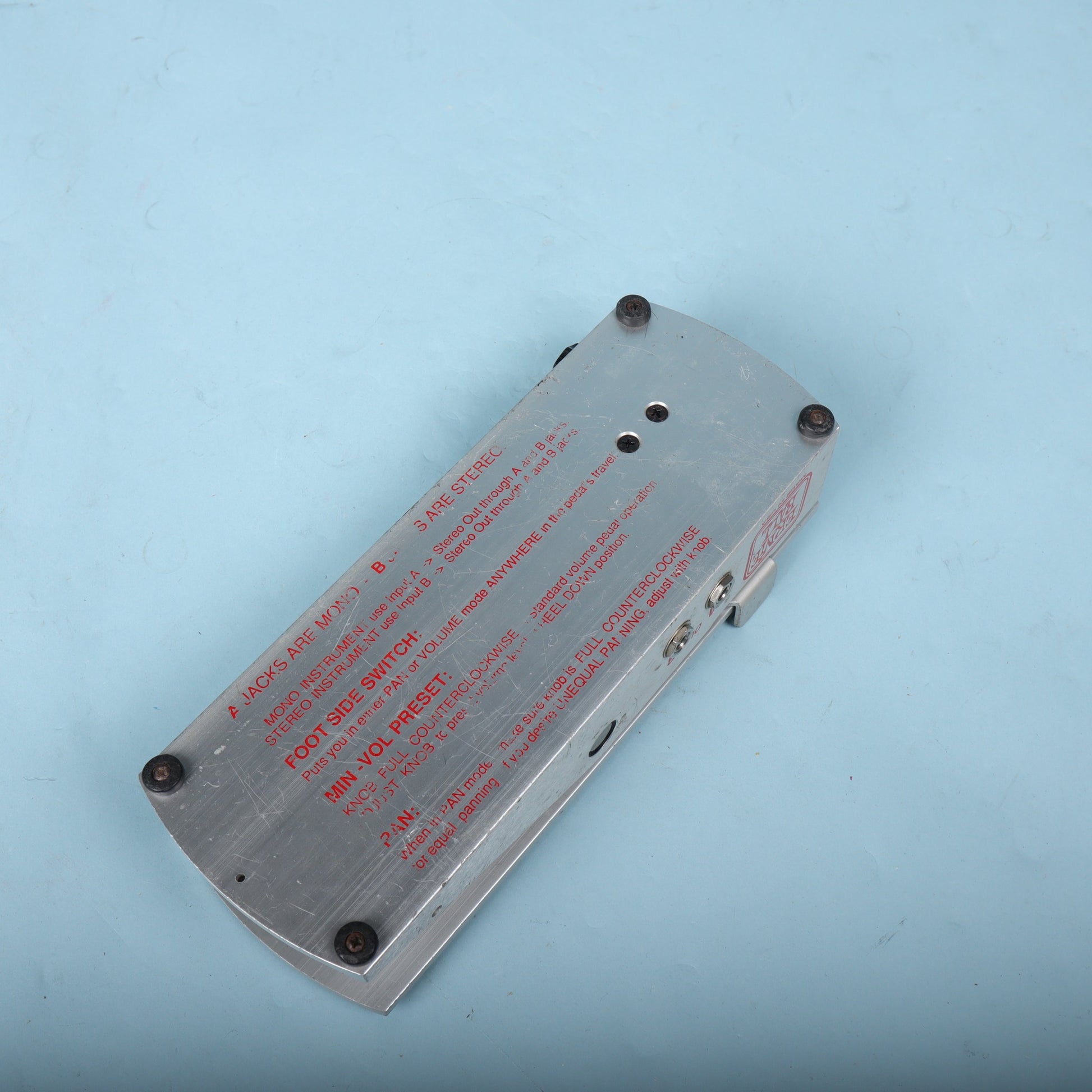 stereo pan pedal Ernie Ball 6165 500K Stereo Volume / Pan Pedal
